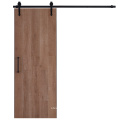 Modern Design Wood Veneer Sliding Barn Door MDF Shaker Door